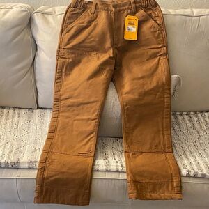 New Men’s Carhartt Loose Fit Washed Duck Insulated Utility Pants Medium
